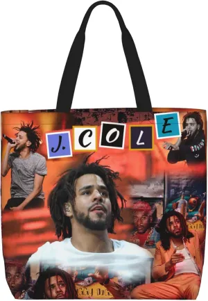 J Musics Cole Tote Bag for Women Lightweight Large Tote Bag Shoulder Bag Handbag for Travel Work Gym
