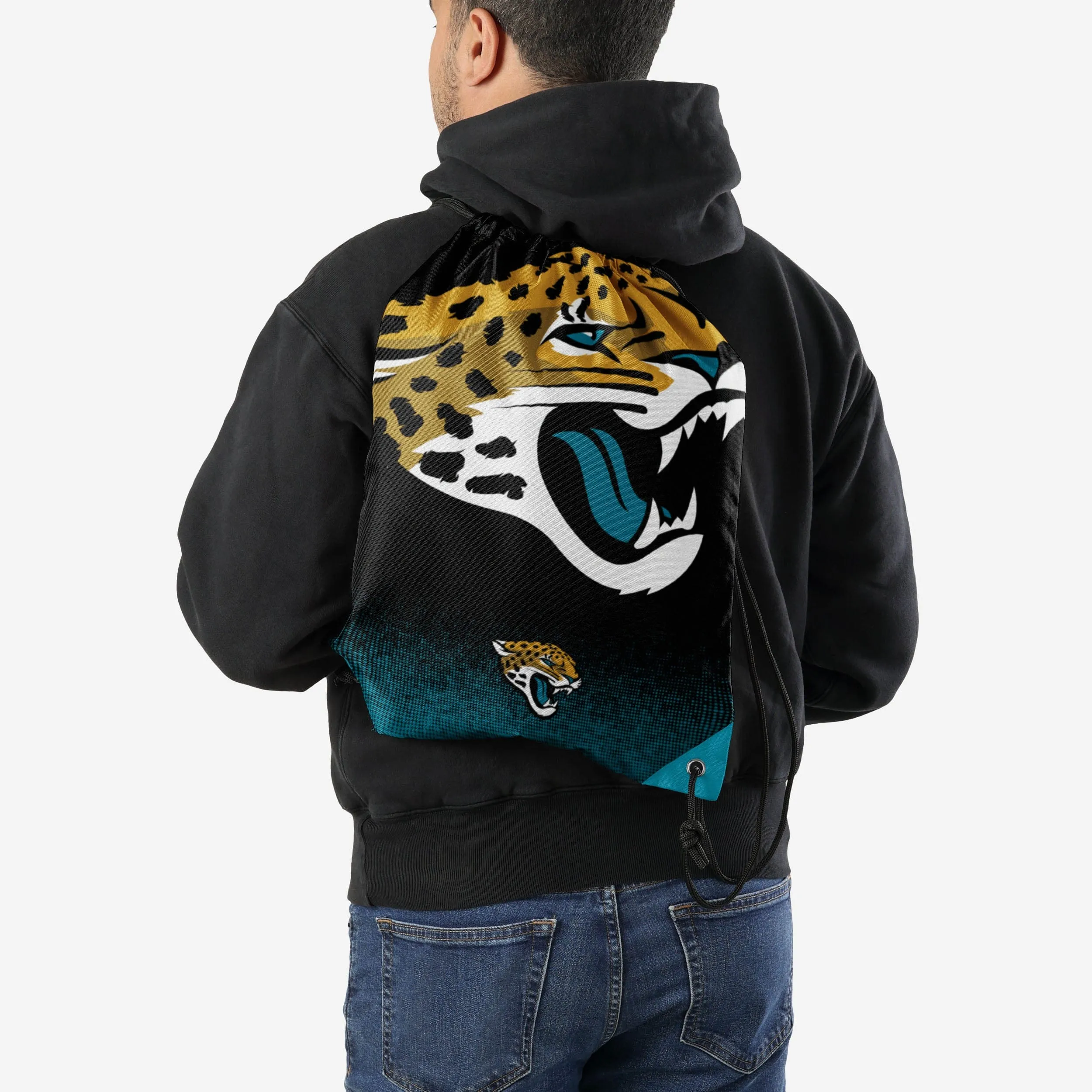 Jacksonville Jaguars Gradient Drawstring Backpack