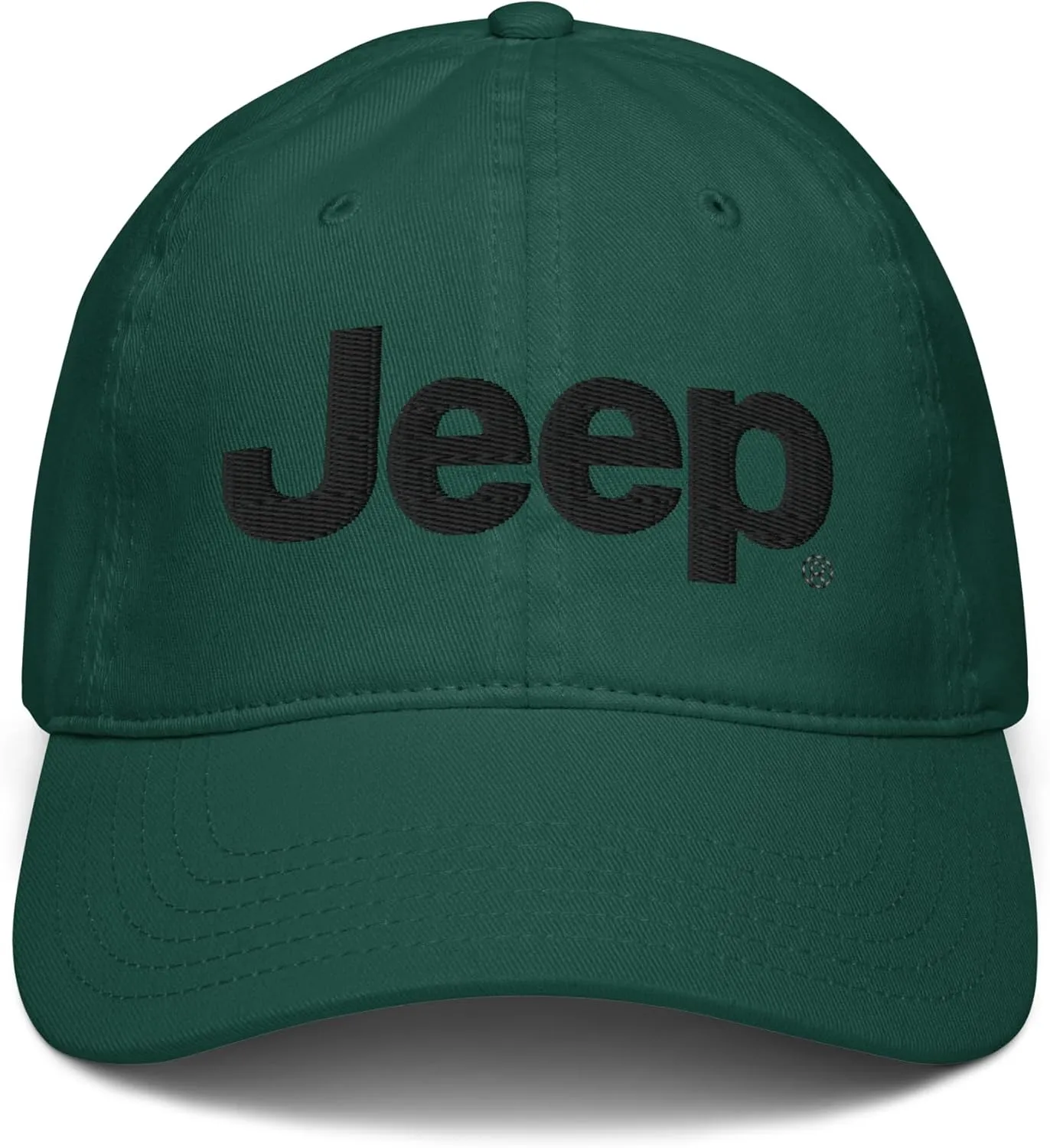 Jeep Wordmark Logo (yellow) Adjustable Baseball Hat