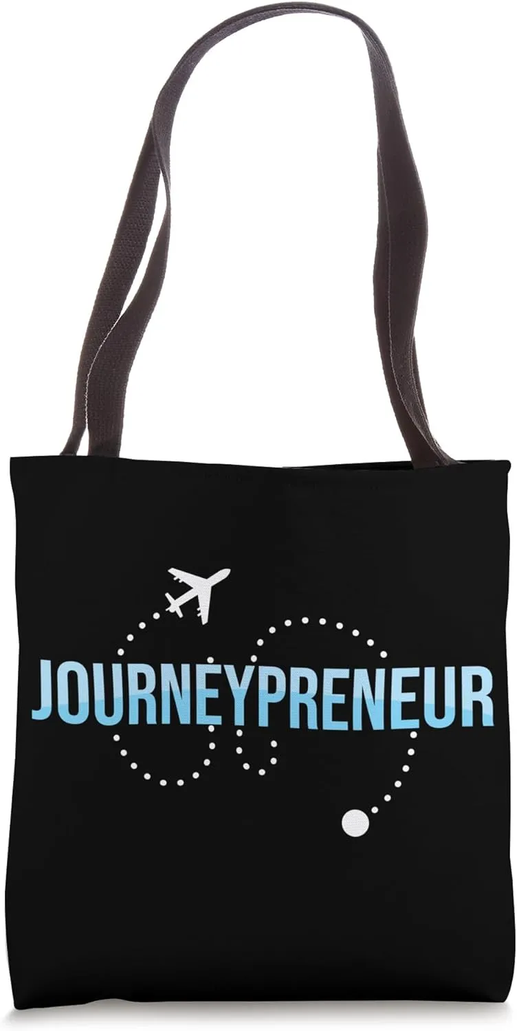 Journey Preneur Travel Agent Tote Bag