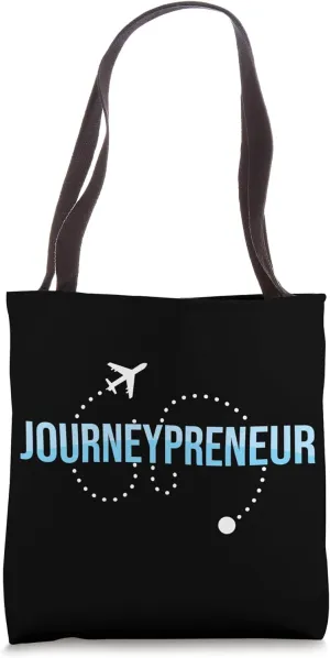 Journey Preneur Travel Agent Tote Bag
