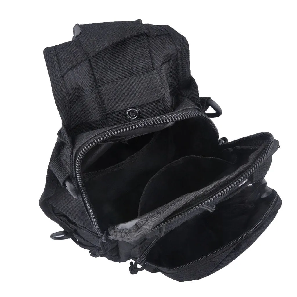 JupiterGear Tactical Military Sling Backpack Shoulder Bag Molle Outdoor Daypack Backpack with Adjustable Strap