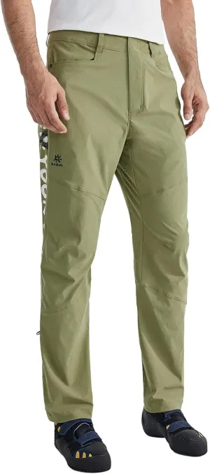 KAILAS Men's Climbing Pants Stretch Windbreaker Outdoor Hiking Lightweight Tactical Running Cargo Pants Breathable