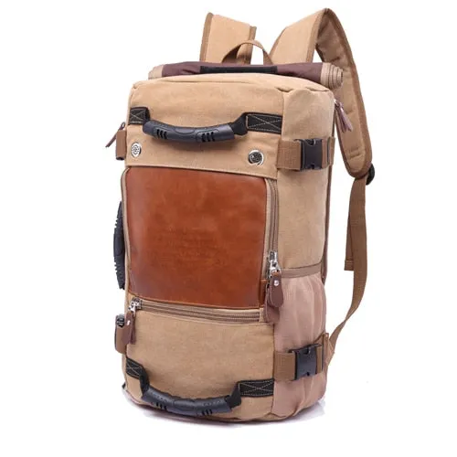 KAKA Brand Stylish Travel Large Capacity Backpack Male Luggage Shoulder Bag