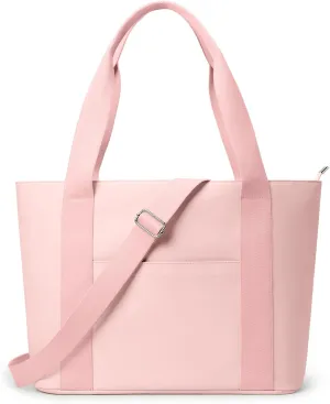 KALIDI Tote Bag for Women,Shoulder Bag with Laptop Compartment for work Leisure Nylon Top-Handle Foldable Weekend
