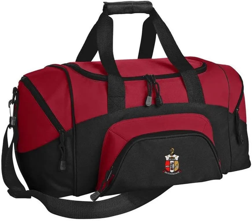 Kappa Alpha Psi Metro Duffel Black with Red