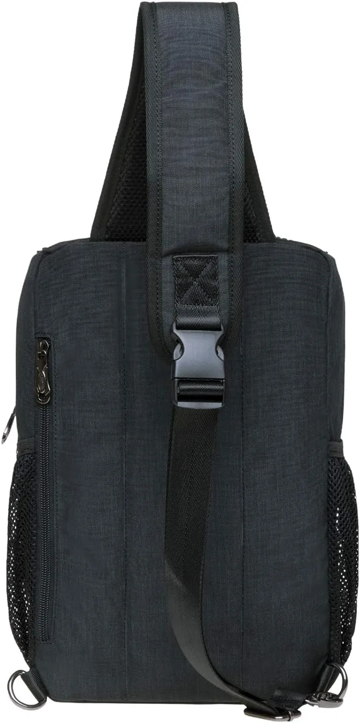 KAUKKO Canvas Messenger Bag Cross Body Shoulder Sling Backpack Travel Hiking Chest Bag