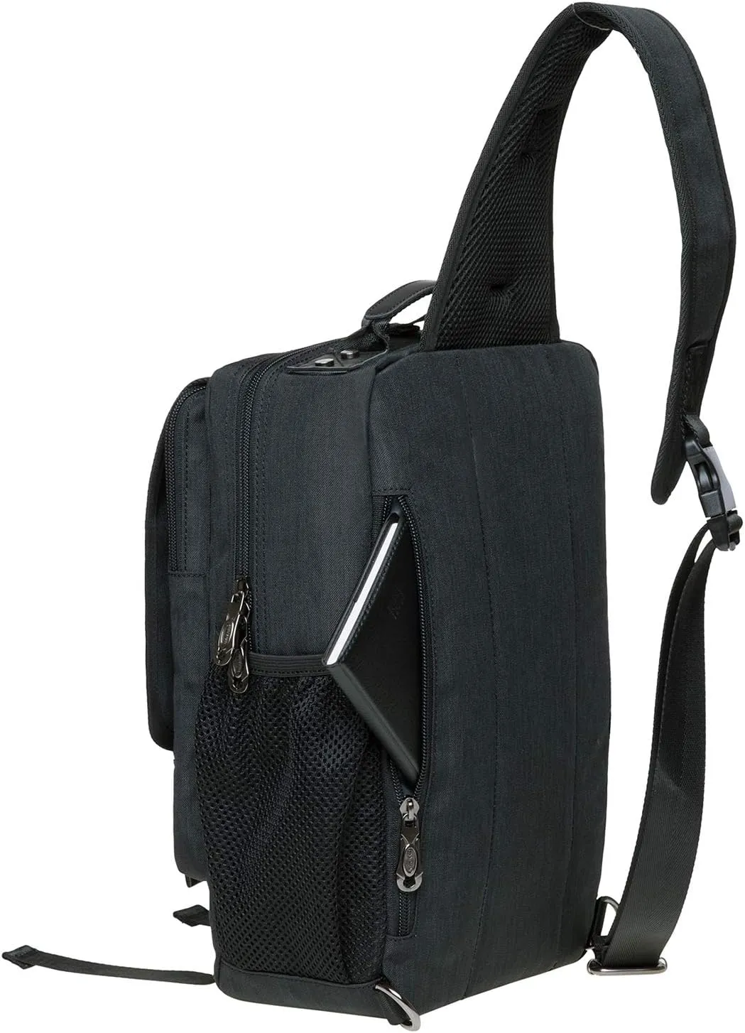 KAUKKO Canvas Messenger Bag Cross Body Shoulder Sling Backpack Travel Hiking Chest Bag