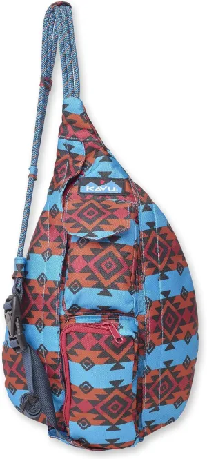 KAVU Mini Rope Sling Pack with Adjustable Rope Shoulder Strap