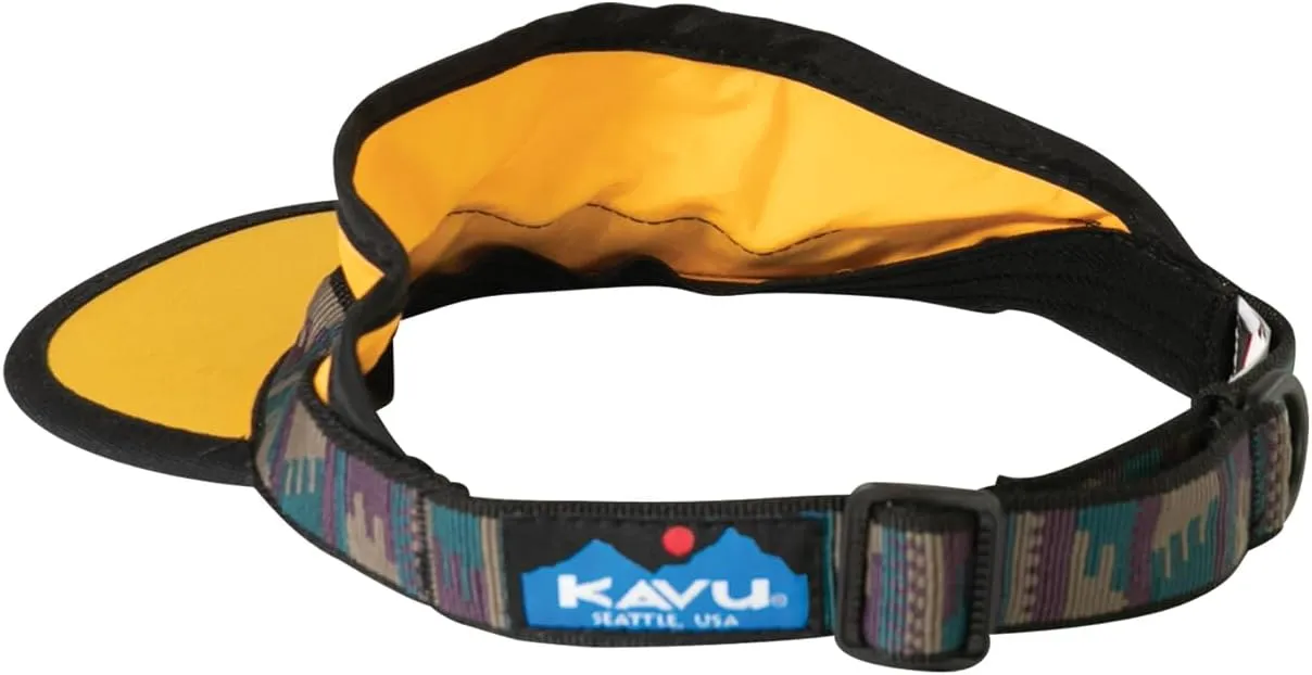 KAVU Synthetic Strapvisor: Comfortable & Stylish Sun Protection with Adjustable Strap