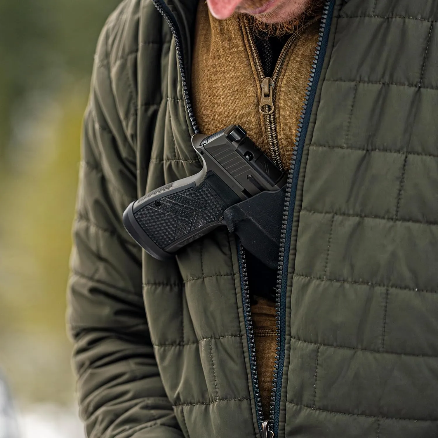 Kenai Chest Holster for an FN Herstal - MAS Grey/Coyote