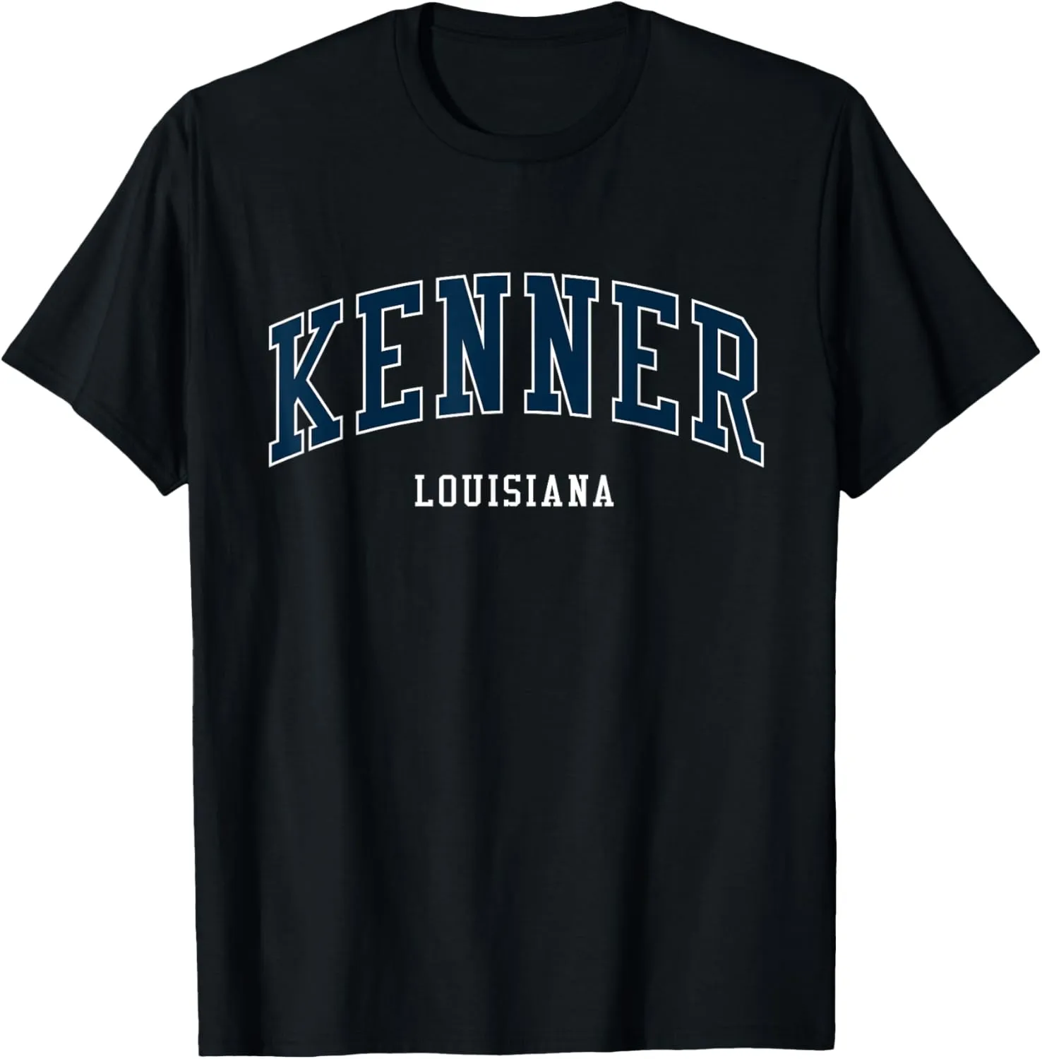 Kenner Louisiana Vintage Atheltic College Style T-Shirt