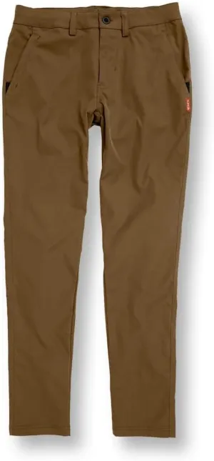 KETL Tomfoolery Travel Pants: Stretchy, Packable, Casual Chino Style W/Zipper Pockets - Men's