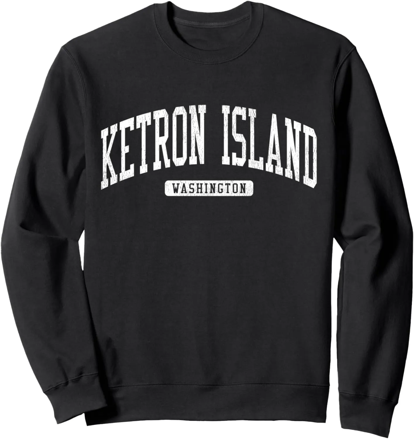 Ketron Island Washington WA JS03 College University Style Sweatshirt