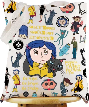 KEYCHIN Ghost Mother Movie Tote Bag Button Dragonfly Gift Mr. Bobinsky Should Not Be Opened Shoulder Bag Button Key Merch