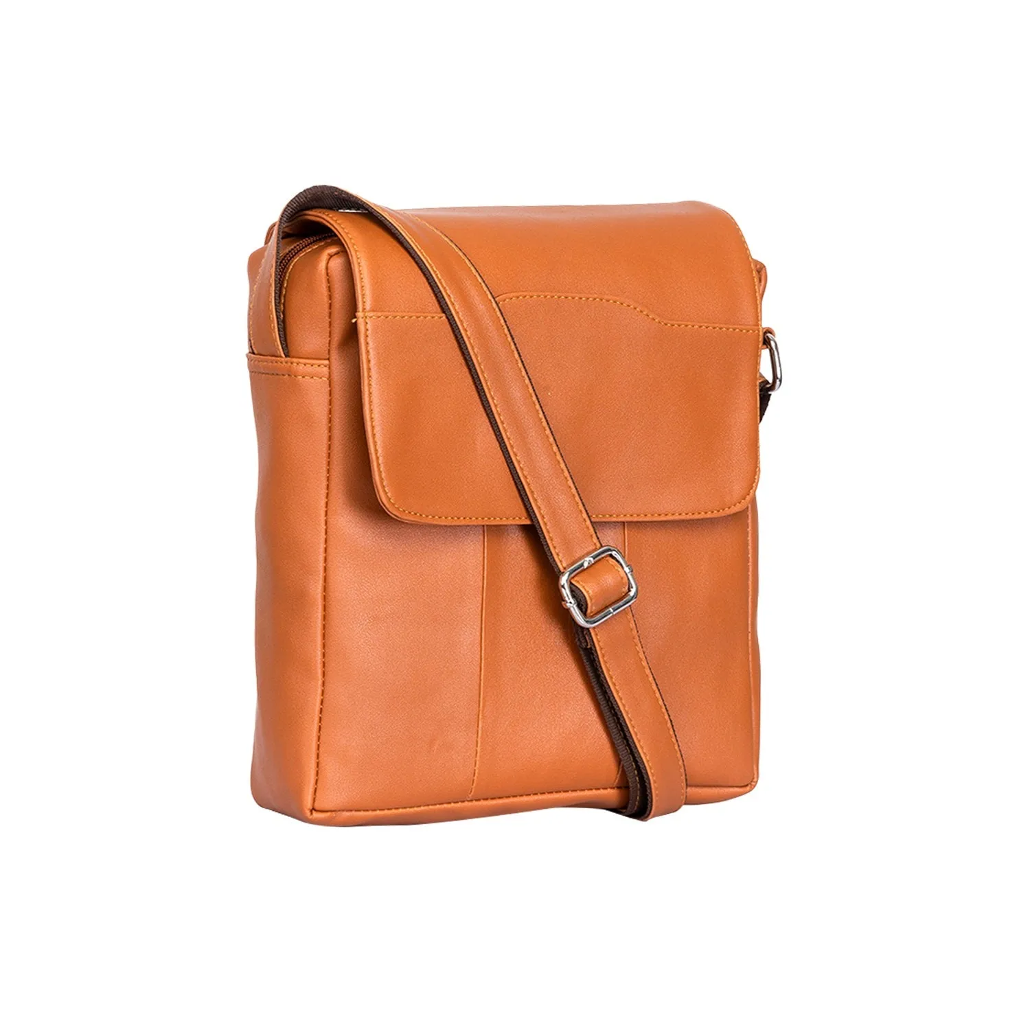 Khadim Crossbody Messenger Bag with Adjustable Long Strap for Men
