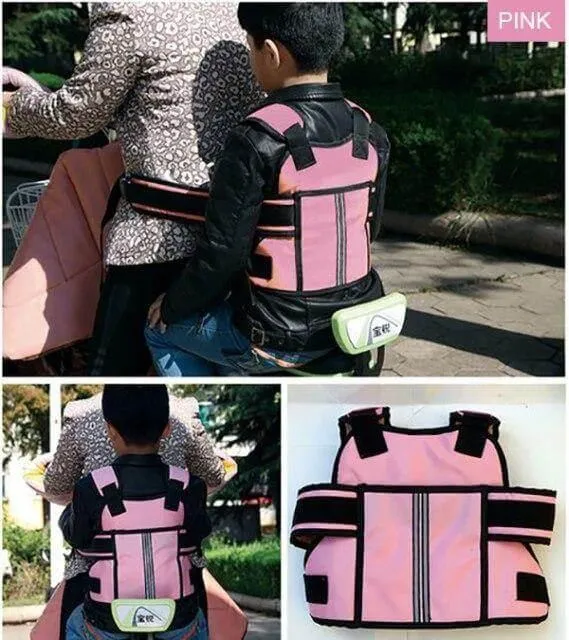 Kids Motorcycle Safety Harness - Protective Child Seat Belt