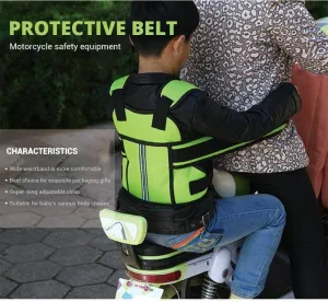Kids Motorcycle Safety Harness - Protective Child Seat Belt