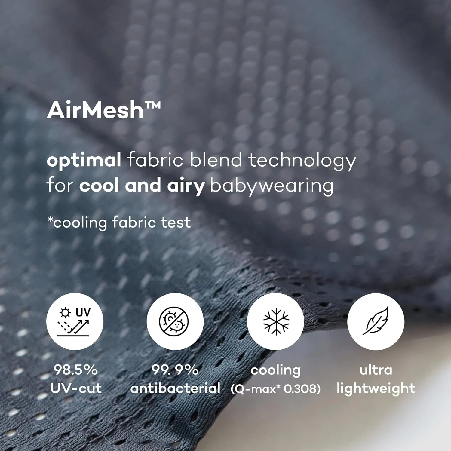 Konny Original Baby Carrier AirMesh for Cozy Luxury Baby Carrier Wrap, Easy to Wear and Wrap Baby Sling, Baby Wrap Carrier, Perfect for Newborn Babies up to 44 lbs, (Beige, XX-Small)