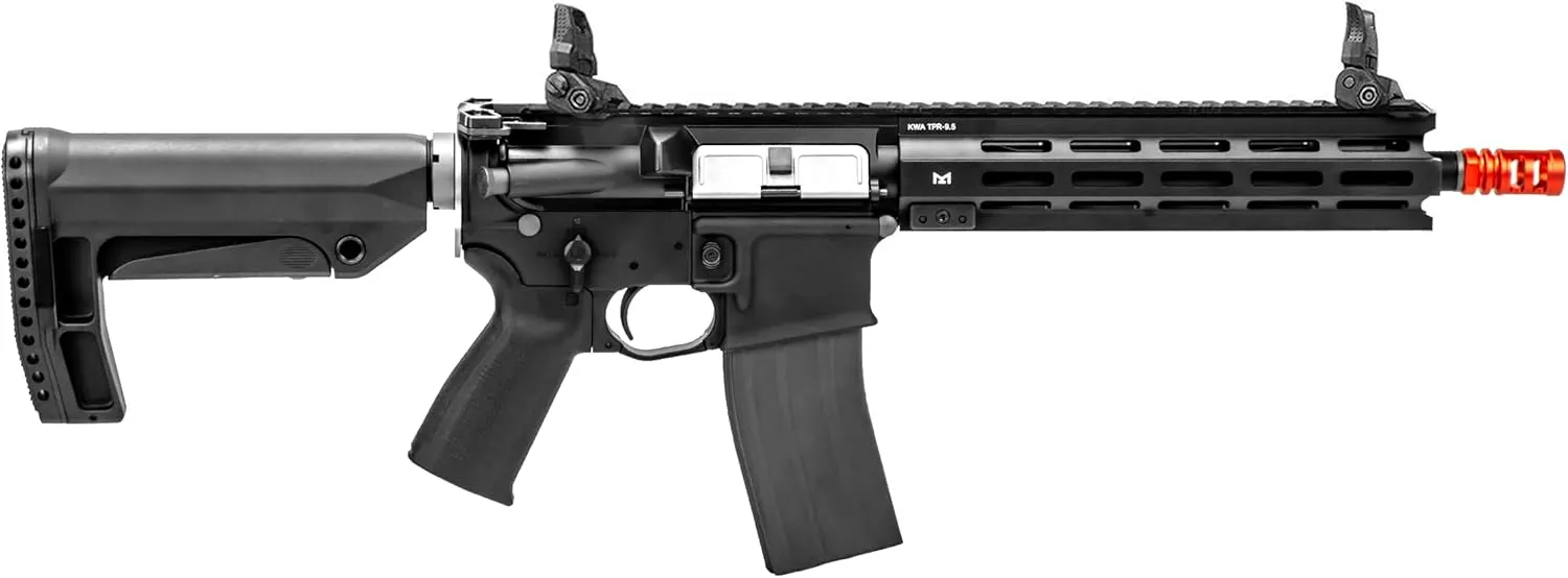 KWA LM4D Airsoft Rifle, Full Metal Automatic Airsoft Gun, Gas Blowback Recoil & Realistic Trigger Pull