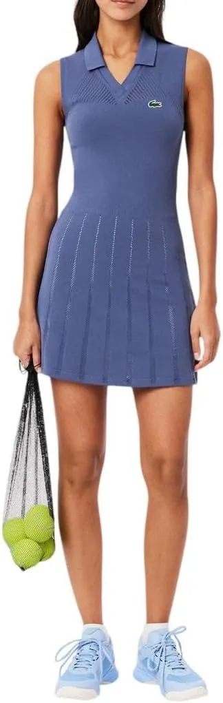 Lacoste womens Sport Stretch Tennis Dress and Shorts