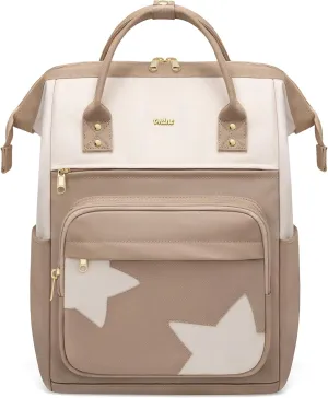 Laptop Backpack for Women 15.6 Inch Work Travel Bag Fashion Computer Backpacks Purse Cute Nurse Bag Teacher Backpack Water Resistant Casual Daypack for College Business