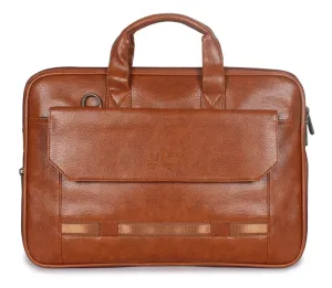 Laptop Messenger Bag - Expandable, Water Resistant | Black | Ideal for Professionals