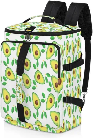 Large Sports Gym Bag With Shoe & Laptop Compartment 47L Waterproof Travel Duffel Bags for Men Women Avocado Luggage Backpack Duffle Bag