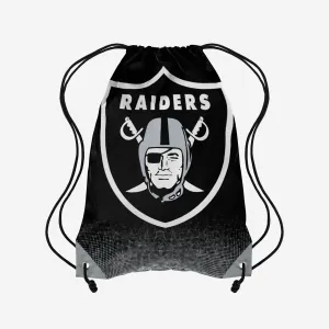 Las Vegas Raiders Gradient Drawstring Backpack