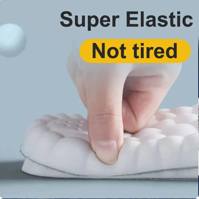 Latex Sport Insoles High Elasticity and Arch Support