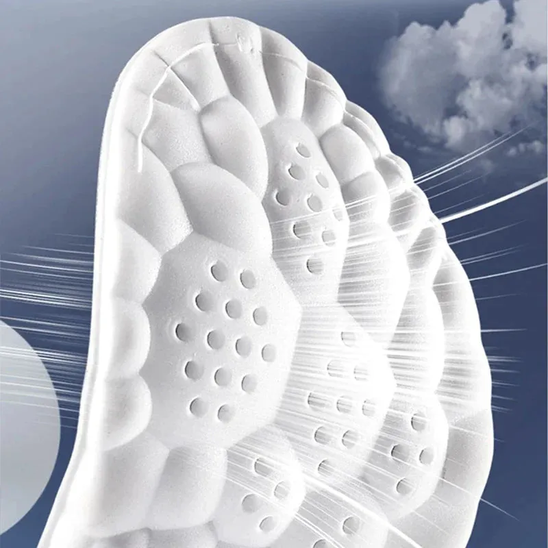 Latex Sport Insoles High Elasticity and Arch Support