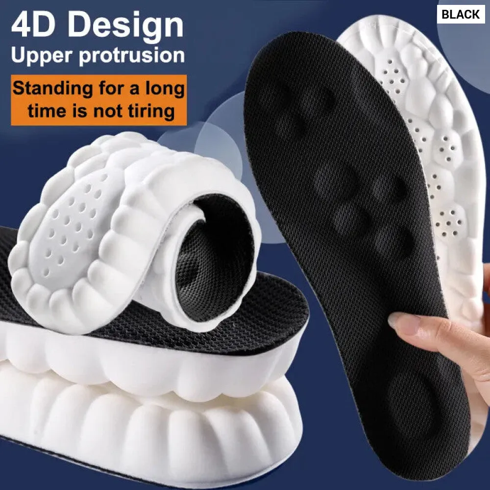 Latex Sport Insoles High Elasticity and Arch Support