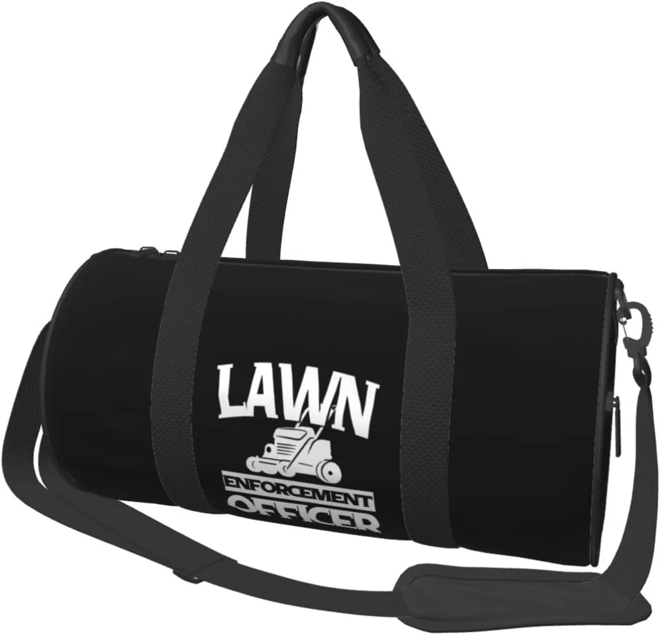 Lawn Enforcement Officer Duffel Bag Gym Bag Travel Sports Tote Large Foldable Beach Swim Yoga9