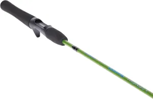 Lew's Crappie Thunder Casting Fishing Rod, 5-Foot 6-Inch 2-Piece Fishing Rod, Light Power, Fast Action, Premium 2-Piece Graphite Blank, EVA Full Length Handle, Crappie Thunder Green