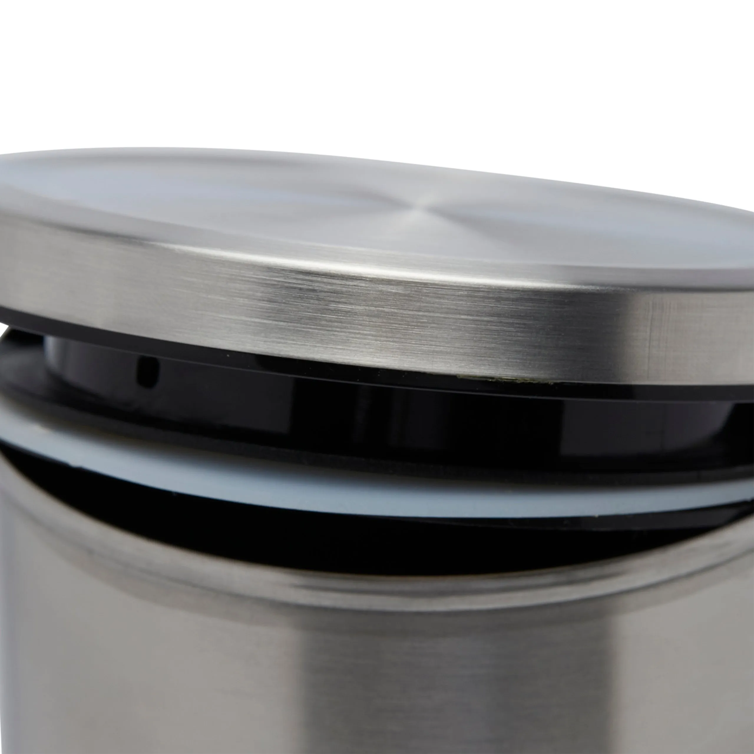 LG BEO CYLINDRICAL LUNCH BOX STAINLESS STEEL (2000 ML)