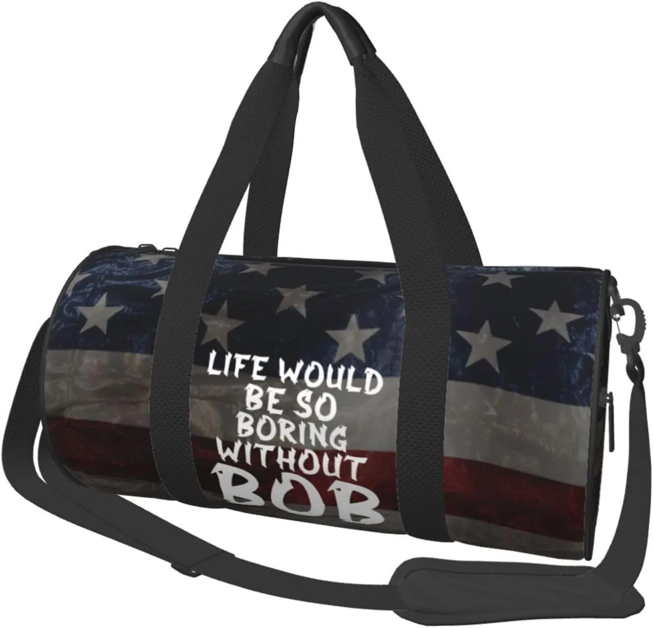 Life Would Be So Boring Without Bob Duffel Bag Gym Bag Travel Sports Tote Large Foldable Beach Swim Yoga0