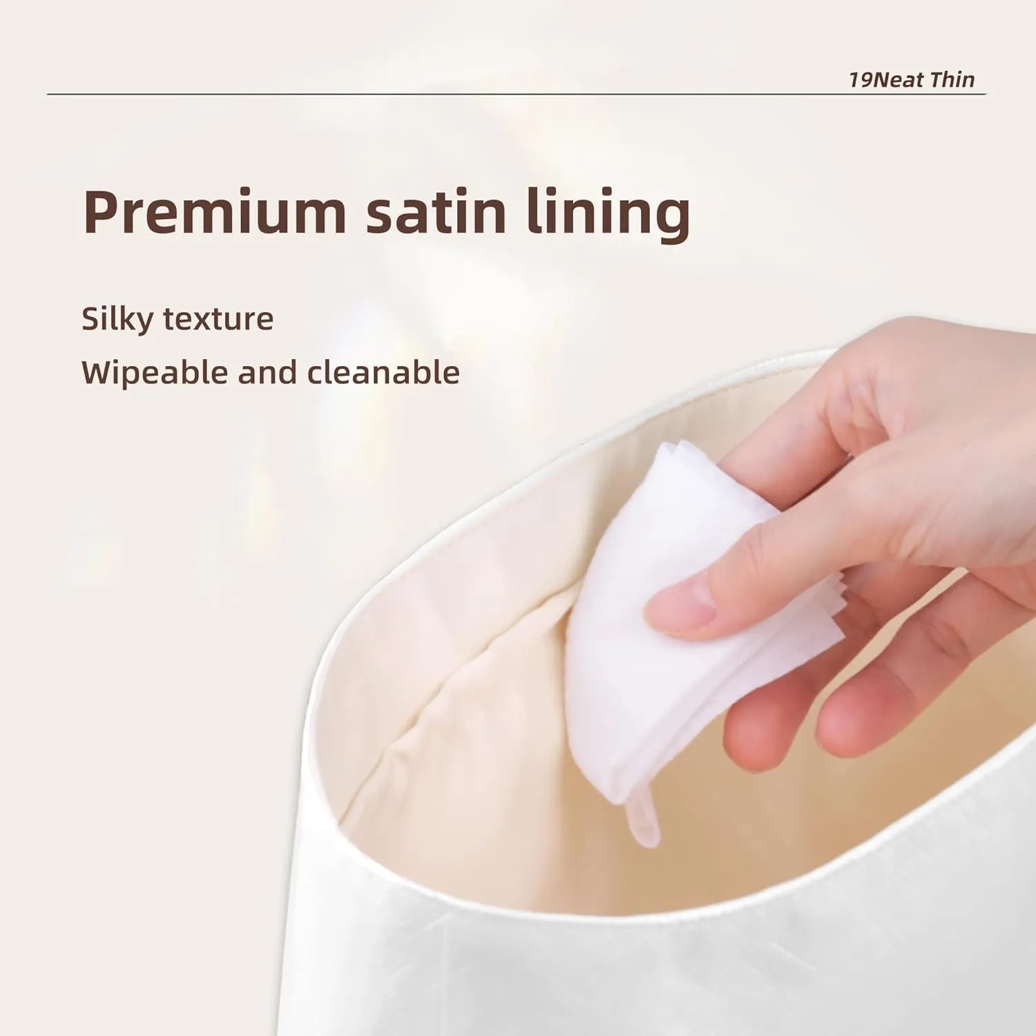 Lightweight Purse Insert Fit for LV Carryall, Waterproof Dupontpaper Surface and Silky Satin Lining (PM, Cassis)