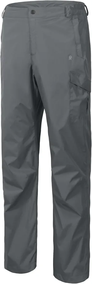 Little Donkey Andy Men's Lightweight Waterproof Rain Pants Breathable Hiking Pant for Outdoor Fishing