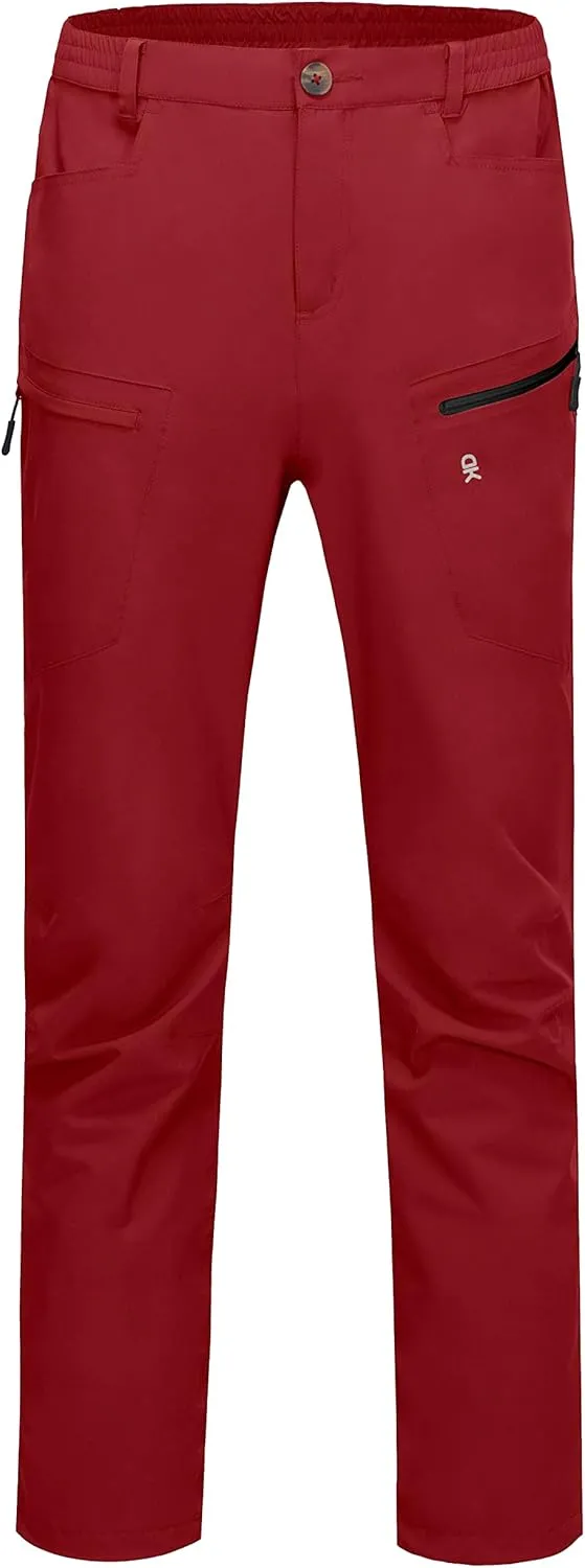 Little Donkey Andy Mens Rain Pants Waterproof Lightweight Breathable Rainproof Pants for Hiking Golf Fishing