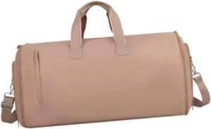 Luggage Bag Extra Large Suit Bag for Backpacking for Men Women Holiday Camping, Brown