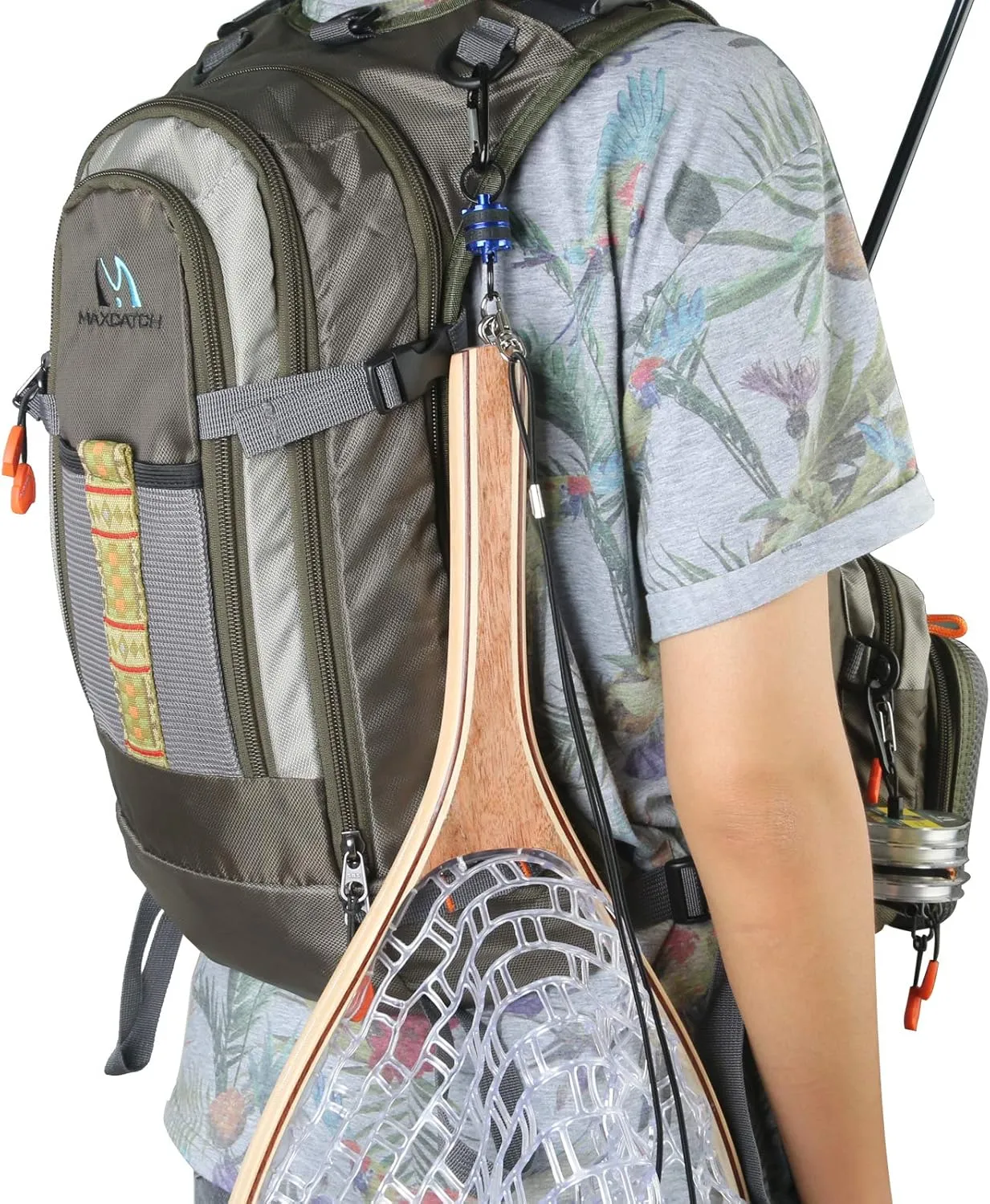 M MAXIMUMCATCH Maxcatch Fly Fishing Vest Pack for Men and Women Adjustable Outdoor Fishing (Vest/Sling Pack/Backpack)