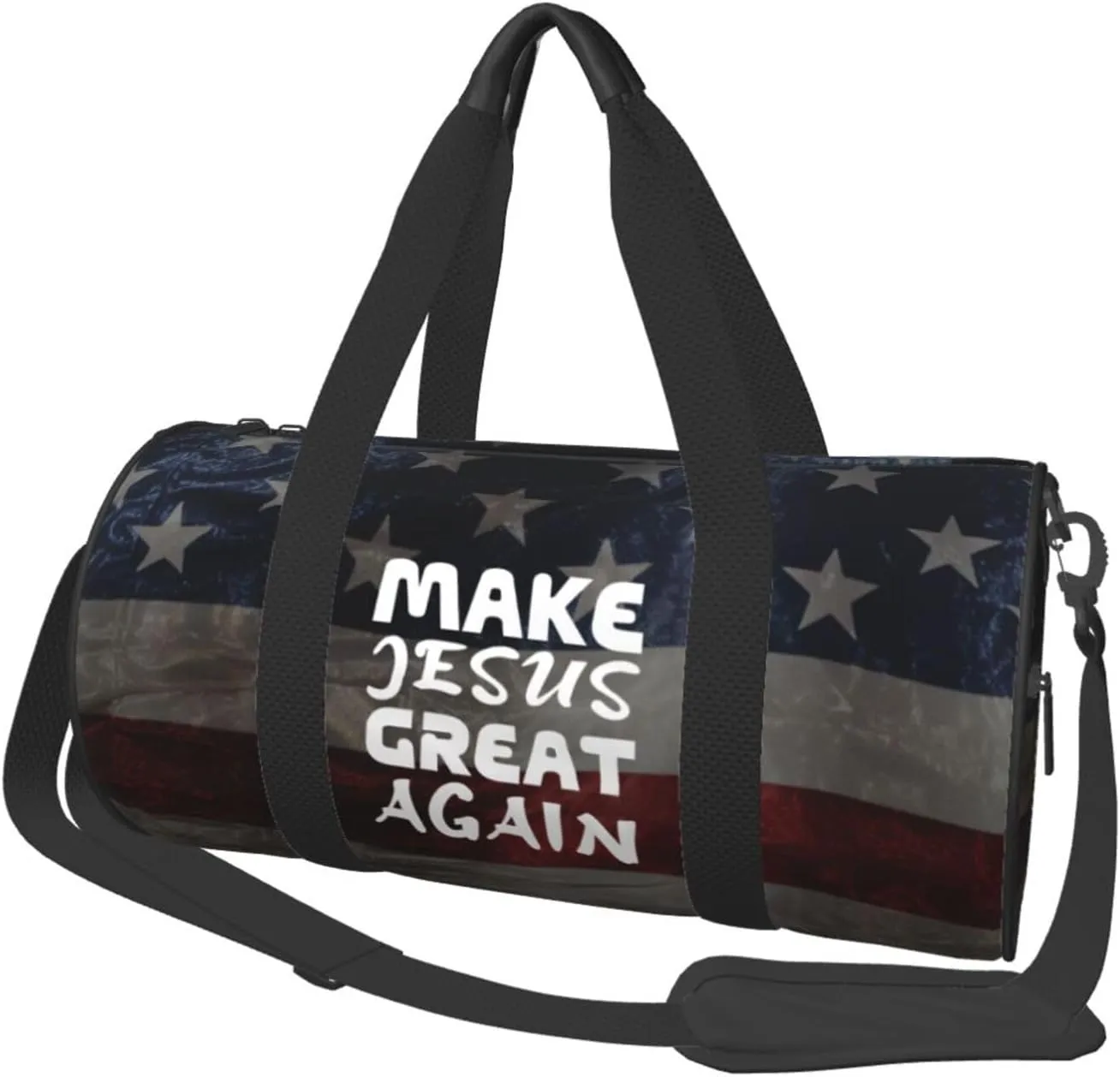 Make Jesus Great Again Duffel Bag Gym Bag Travel Sports Tote Large Foldable Beach Swim Yoga51