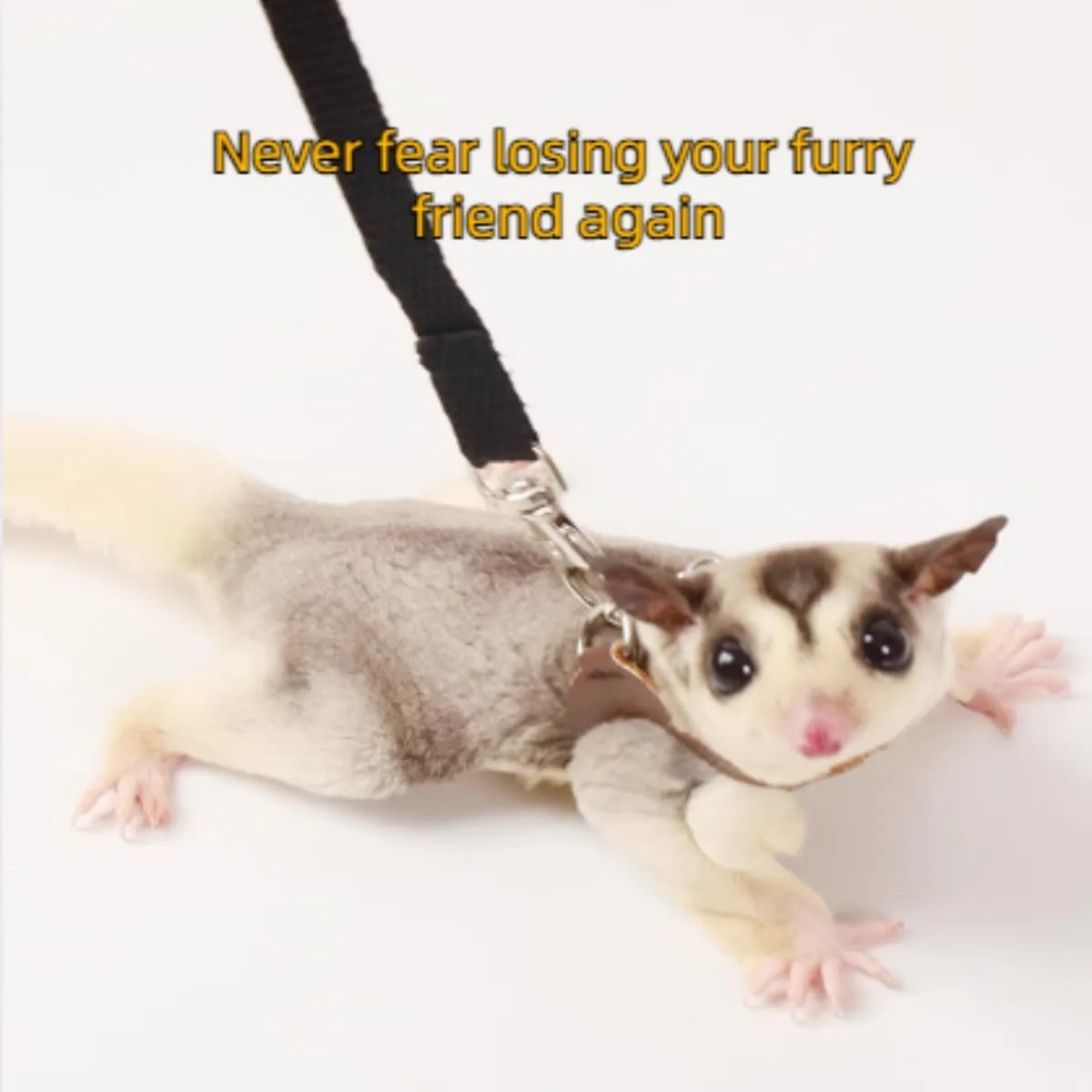 MANON ROSA Sugar Glider Pouch - Small Animal Carrier Bag with Harness Set for Bonding Sling for Reptile Pets Bearded Dragons Lizards Backpack Accessories for Outdoor Travel Walking Resting Red