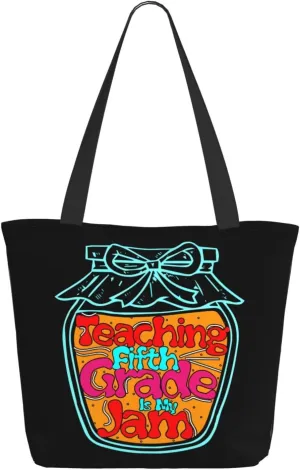 Mardi Gras Beads Mask Feathers Tote Bag for Women Lightweight Shopping Handbag Large Capacity Shoulder Bag