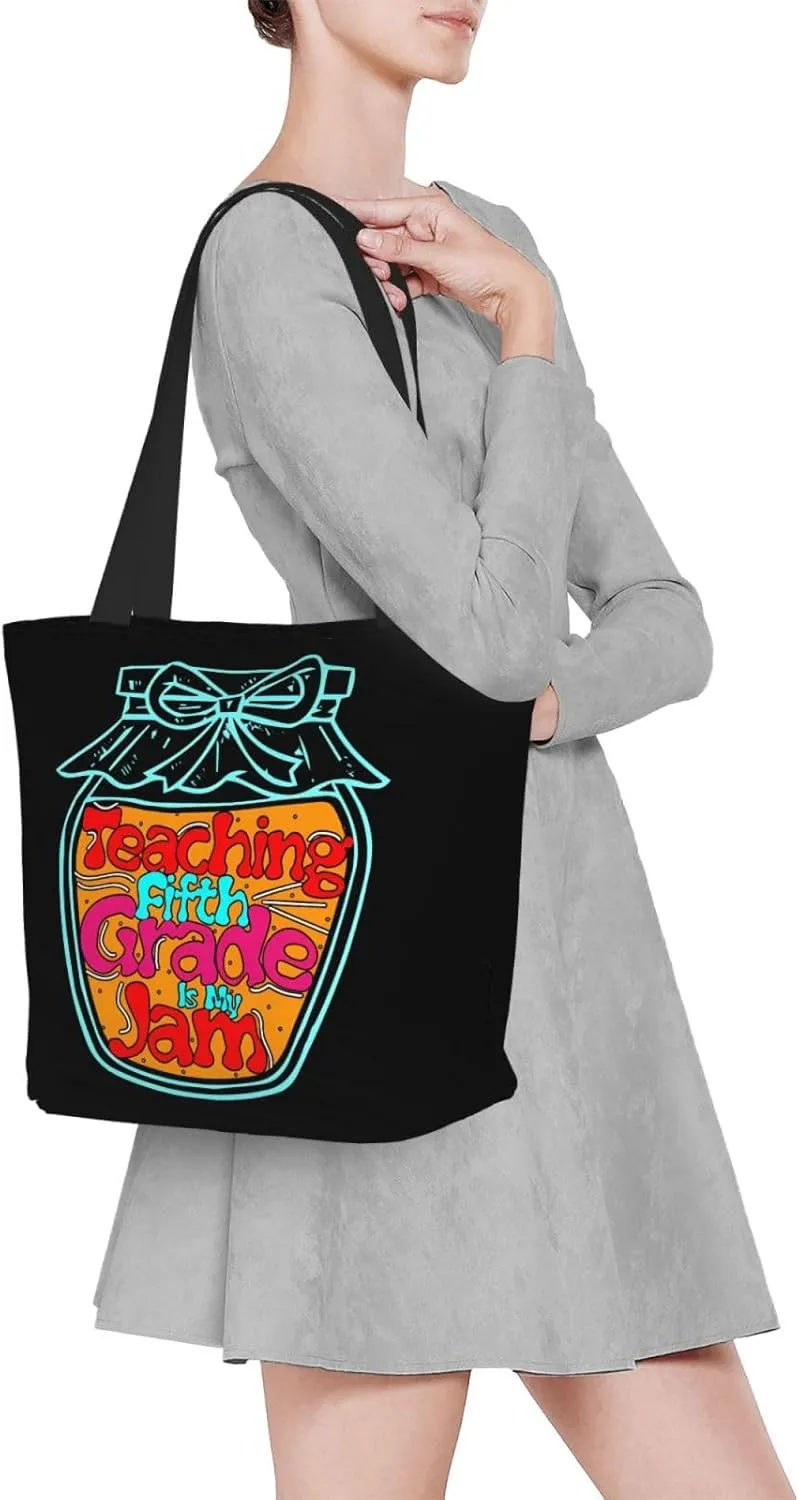 Mardi Gras Beads Mask Feathers Tote Bag for Women Lightweight Shopping Handbag Large Capacity Shoulder Bag