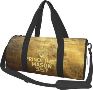 Masonic Prince Hall Mason 357 Duffel Bag Gym Bag Travel Sports Tote Large Foldable Beach Swim Yoga2
