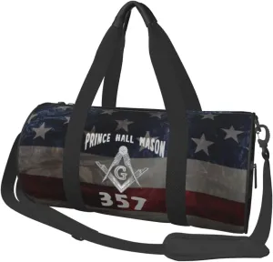 Masonic Prince Hall Mason 357 Duffel Bag Gym Bag Travel Sports Tote Large Foldable Beach Swim Yoga4
