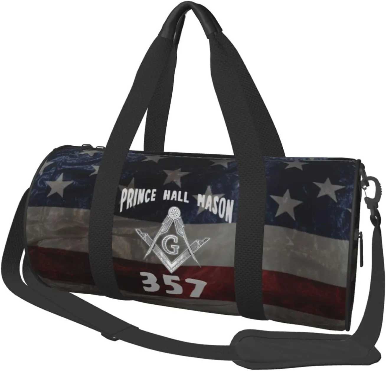 Masonic Prince Hall Mason 357 Duffel Bag Gym Bag Travel Sports Tote Large Foldable Beach Swim Yoga4
