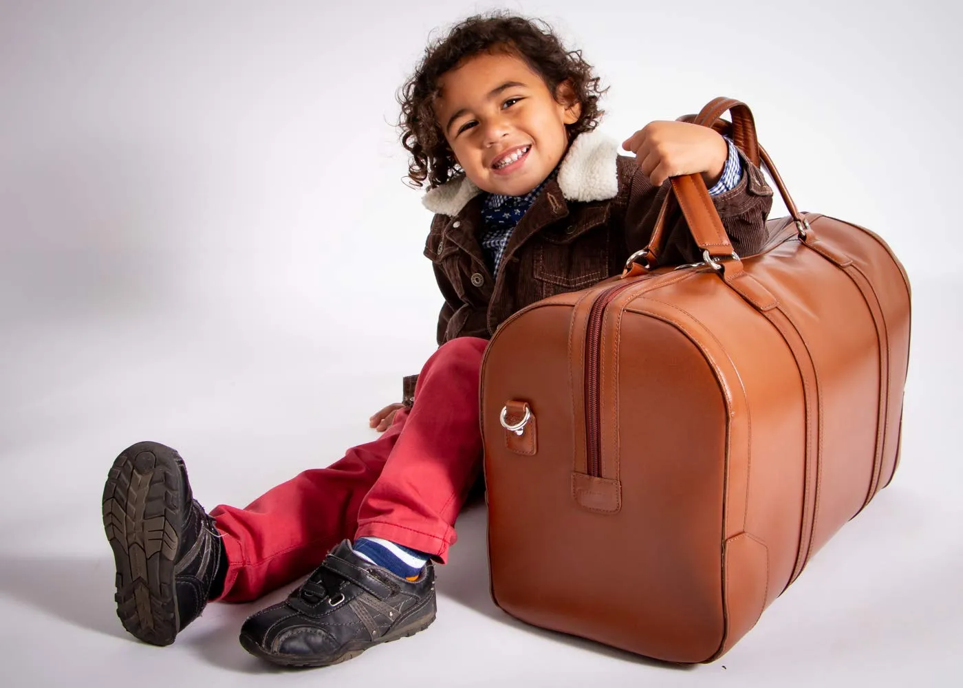 McKlein USA Kinzie 20" Carry-All Leather Duffel