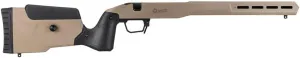 MDT Field Stock Compatible with Ruger American SA RH, Flat Dark Earth, Adjustable Cheek Riser, Modern Sporting Rifle, AICS Magazine Compatible (106232-FDE)